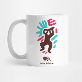 Music Is My Religion Mug